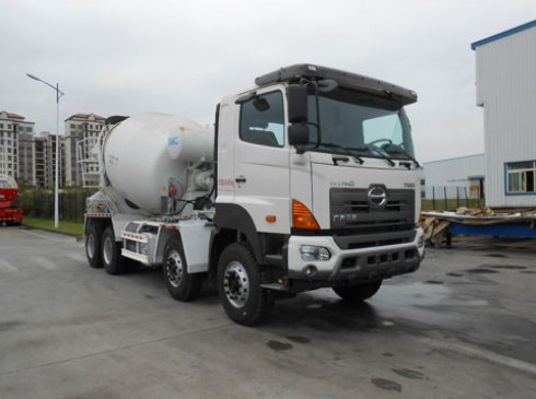 广汽日野 700系列 350马力 8×4 混凝土搅拌运输车(YC5310GJBFY2PU4)整拆件