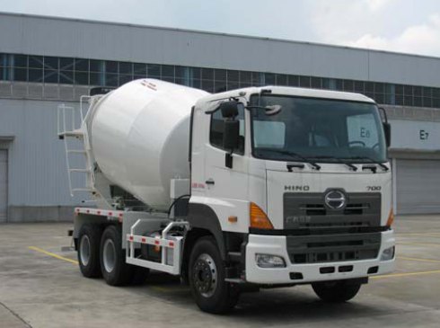 广汽日野 700系列 350马力 6×4 混凝土搅拌运输车(YC5250GJBFS2PM)整拆件