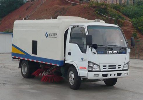 湖南金华 汽尔福 120马力 4×2 扫路车(HJH5060TSLQL4)整拆件