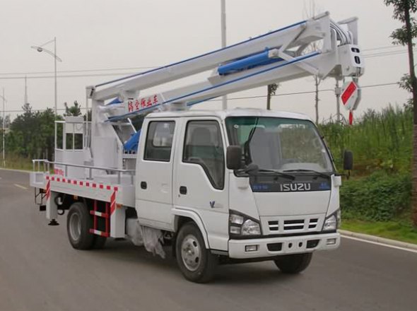 湖北江南 江特 121马力 4×2 高空作业车(JDF5060JGKN)整拆件