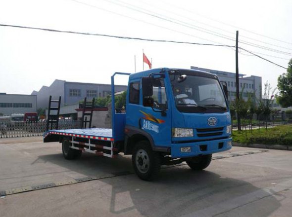 湖北江南 江特 130马力 4×2 平板运输车(JDF5160TPBC)整拆件