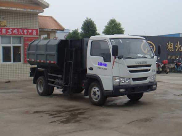 湖北江南 江特 109马力 4×2 自卸式垃圾车(JDF5040ZZZY)整拆件