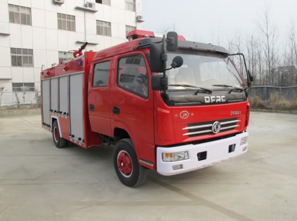 湖北江南 江特 140马力 4×2 泡沫消防车(JDF5070GXFPM20/D)整拆件