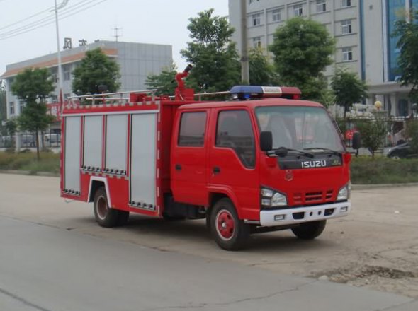 湖北江南 江特 121马力 4×2 水罐消防车(JDF5070GXFSG20Q)整拆件