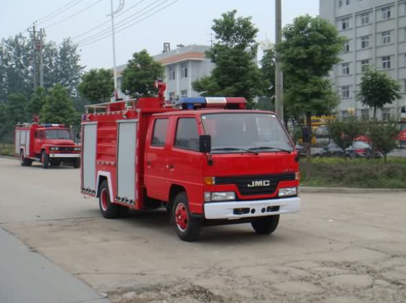 湖北江南 江特 116马力 4×2 水罐消防车(JDF5060GXFSG20J)整拆件
