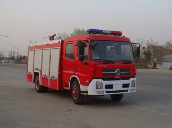 湖北江南 江特 180马力 4×2 水罐消防车(JDF5150GXFSG60T)整拆件