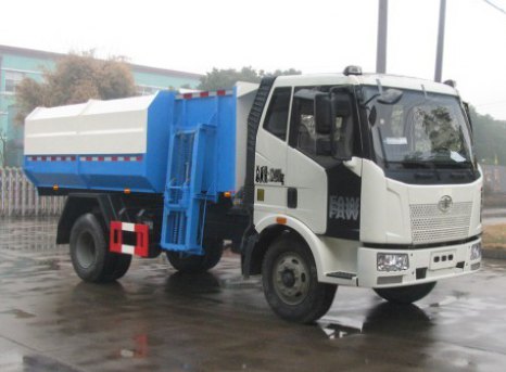 湖北新中绿 中洁 160马力 4×2 自装卸式垃圾车(XZL5123ZZZ4CA)整拆件