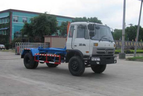 湖北新中绿 中洁 160马力 4×2 车厢可卸式垃圾车(XZL5161ZXX4)整拆件