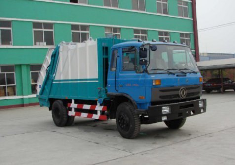 湖北新中绿 中洁 160马力 4×2 压缩式垃圾车(XZL5121ZYS3)整拆件