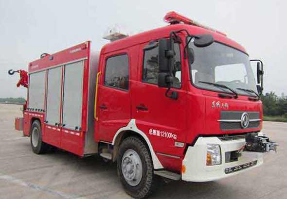 中联重科 中联 210马力 4×2 抢险救援消防车(ZLJ5120TXFJY98)整拆件