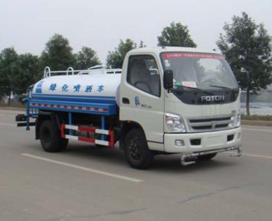 湖北宏宇 虹宇 109马力 4×2 喷洒车(HYS5060GPSB)整拆件