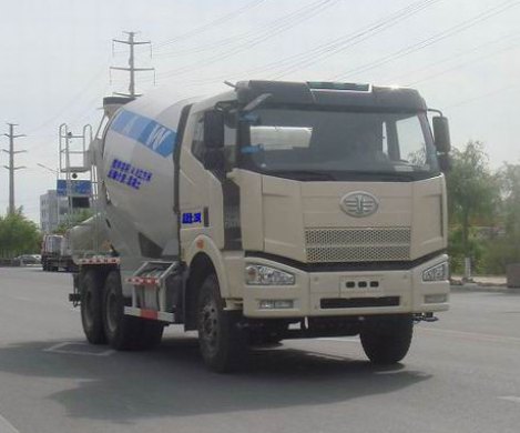 内蒙亿阳 兆阳 350马力 6×4 混凝土搅拌运输车(NZY5251GJBCA)整拆件