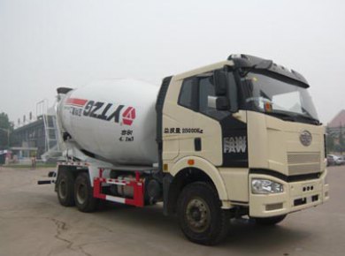 唐山亚特 亚特重工 350马力 6×4 混凝土搅拌运输车(TZ5250GJBCE3)整拆件