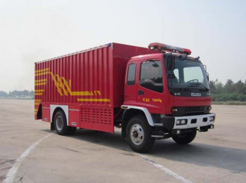 陕西银河 240马力 4×2 器材消防车(BX5130XXFQC60/W)整拆件