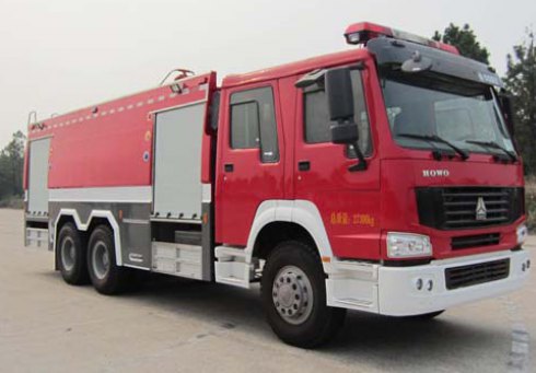陕西银河 336马力 6×4 A类泡沫消防车(BX5270GXFAP120/HW)整拆件