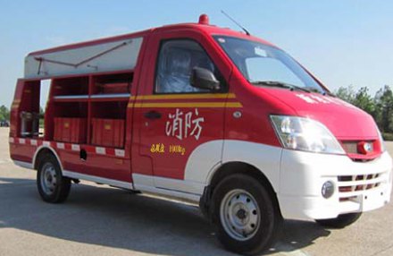 陕西银河 52马力 4×2 水罐消防车(BX5020GXFSG05/CH)整拆件