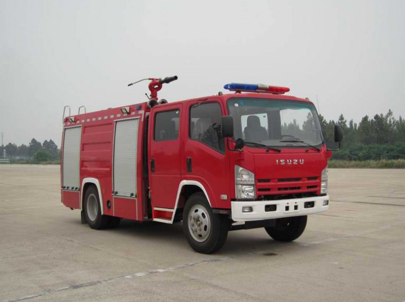 陕西银河 176马力 4×2 泡沫消防车(BX5100GXFPM36/W)整拆件