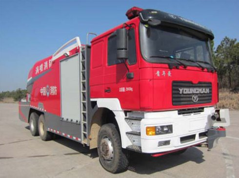 上海格拉曼 上格 410马力 6×4 泡沫消防车(SGX5280GXFPM70/WP5)整拆件