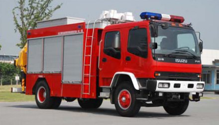 上海格拉曼 上格 240马力 4×2 抢险救援消防车(SGX5121TXFJY80)整拆件