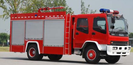 上海格拉曼 上格 240马力 4×2 泡沫消防车(SGX5161GXFPM55)整拆件