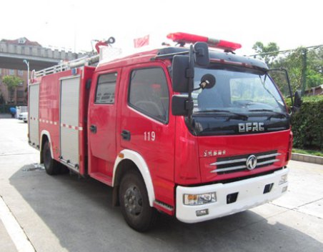 四川森田 川消 120马力 4×2 水罐消防车(SXF5100GXFSG35DC)整拆件