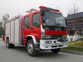 四川森田 川消 240马力 4×2 化学洗消消防车(SXF5140TXFHX25W)整拆件