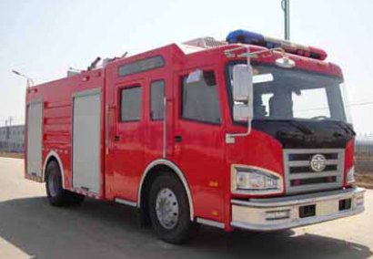 明光浩淼 光通 350马力 4×2 A类泡沫消防车(MX5190GXFAP70/CAA)整拆件