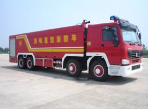 明光浩淼 光通 375马力 8×4 水罐消防车(MX5430GXFSG250S)整拆件