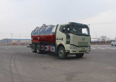 长春双龙 龙帝 280马力 6×4 吸污车(CSL5251GXWC4)整拆件