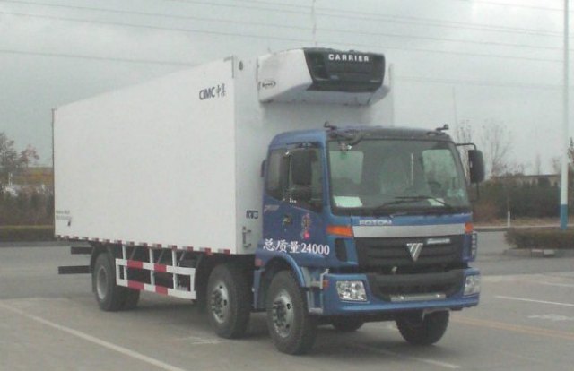 中集车辆 中集 210马力 6×2 冷藏车 ZJV5240XLCSD整拆件