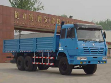 陕汽 奥龙重卡 290马力 6×4 栏板载货车(SX1255TN464)整拆件