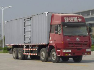 陕汽 奥龙重卡 300马力 8×4 厢式载货车(SX5265XXYTR456)整拆件