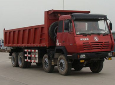 陕汽 奥龙重卡 336马力 8×4 自卸车(SX3315BM2861)整拆件