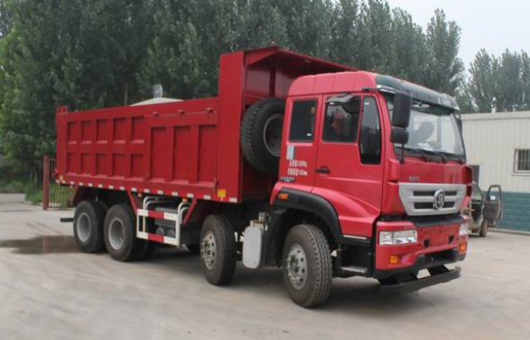 中国重汽 斯太尔M5G 重卡 340马力 8×4 自卸车(ZZ3311N326GE1)整拆件