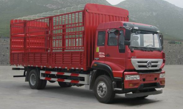 中国重汽 斯太尔M5G 中卡 180马力 4×2 仓栅式 排半 载货车(ZZ5161CCYH521GE1)整拆件