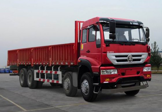 中国重汽 斯太尔M5G 重卡 310马力 8×4 栏板式 排半 载货车(ZZ1311N476GD1)整拆件