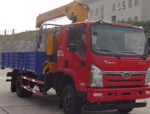 湖北三环 T3创客 150马力 4×2 随车起重运输车(STQ5149JSQN5)整拆件