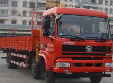 湖北三环 昊龙 200马力 6×2 随车起重运输车(STQ5251JSQD4)整拆件