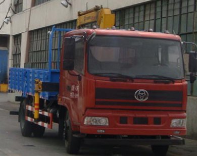 湖北三环 昊龙 160马力 4×2 随车起重运输车(STQ5146JSQ4)整拆件