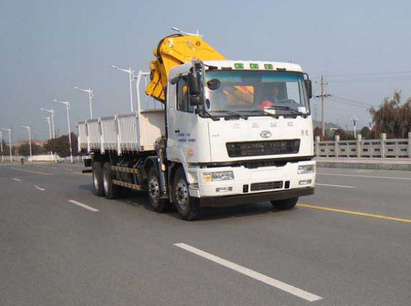 华菱汽车 华菱之星 336马力 8×4 随车起重运输车(HN5310JSQ0L4)整拆件