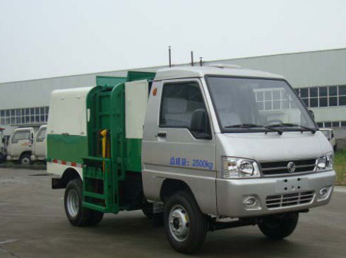 东风股份 小卡王 28马力 4×2 自卸式垃圾车(EQ5020ZZZACBEV)整拆件
