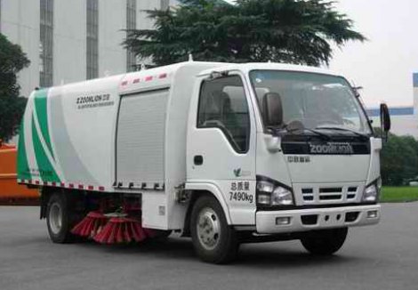 中联重科 中联 109马力 4×2 扫路车(ZLJ5072TSLBEV)整拆件