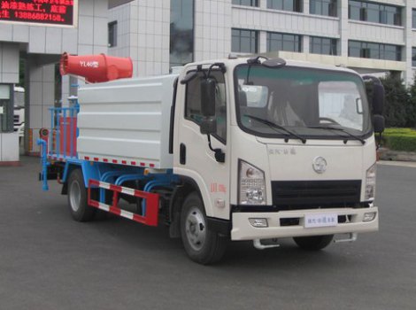 陕汽华山 轩德 109马力 4×2 多功能抑尘车(SX5040TDYGP4)整拆件