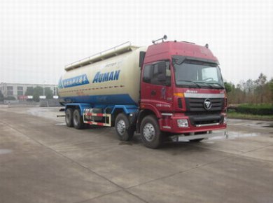 福田汽车 雷萨 336马力 8×4 低密度粉粒物料运输车(HFV5311GFLBJ4)整拆件