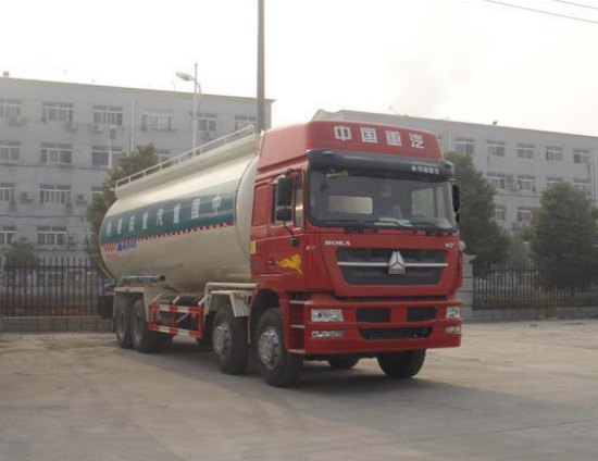 重汽华威 驰乐 375马力 8×4 低密度粉粒物料运输车(SGZ5311GFLZZ4K)整拆件