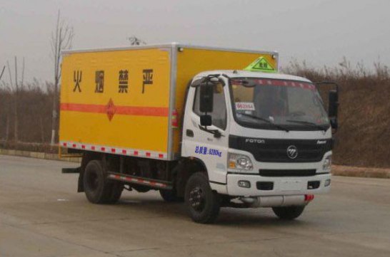 襄樊新中昌 中昌 141马力 4×2 爆破器材运输车(XZC5089XQY4)整拆件