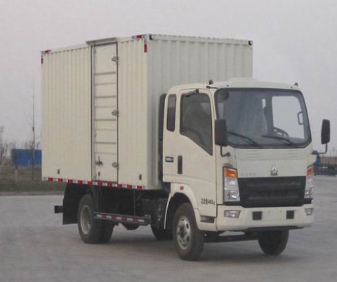 中国重汽 HOWO 统帅 轻卡 141马力 4×2 厢式 排半 载货车(ZZ5047XXYF341CE145)整拆件