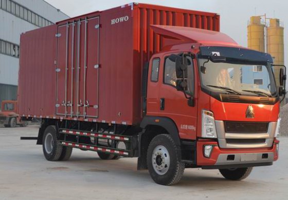 中国重汽 HOWO G5X中卡 210马力 4×2 厢式 排半 载货车(ZZ5167XXYG471DE1A)整拆件