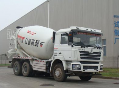 陕汽重卡 德龙F3000 336马力 6×4 混凝土搅拌运输车(SX5258GJBDT434TL)整拆件