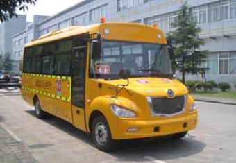 上海申龙 申龙客车 130马力 24-43人 小学生专用校车(SLK6800XCD5)整拆件